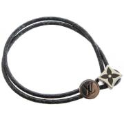 Louis Vuitton Vintage Pre-owned Metall armband Black, Herr