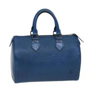 Louis Vuitton Vintage Pre-owned Laeder louis-vuitton-vskor Blue, Dam