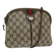 Gucci Vintage Pre-owned Laeder gucci-vskor Beige, Dam