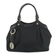 Gucci Vintage Pre-owned Canvas totevskor Black, Dam