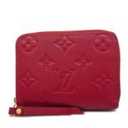 Louis Vuitton Vintage Pre-owned Tyg plnbcker Red, Dam