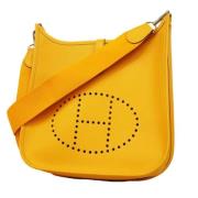 Hermès Vintage Pre-owned Laeder axelremsvskor Yellow, Dam