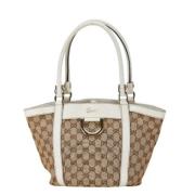 Gucci Vintage Pre-owned Laeder gucci-vskor Beige, Dam