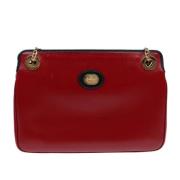 Gucci Vintage Pre-owned Laeder gucci-vskor Red, Dam