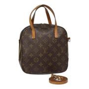 Louis Vuitton Vintage Pre-owned Canvas handvskor Brown, Dam