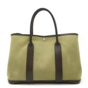 Hermès Vintage Pre-owned Laeder handvskor Green, Dam