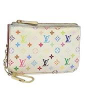 Louis Vuitton Vintage Pre-owned Canvas handvskor White, Dam