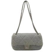 Chanel Vintage Pre-owned Laeder chanel-vskor Gray, Dam