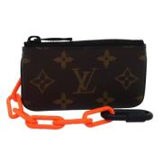 Louis Vuitton Vintage Pre-owned Canvas handvskor Black, Dam