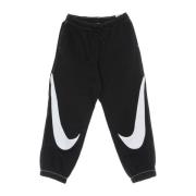 Nike Svart/Vit Fleece Tracksuit Byxor Black, Dam