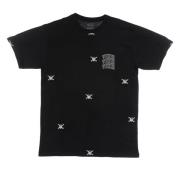 Vans Svart Varsity T-shirt med All Over Print Black, Herr