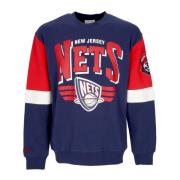 Mitchell & Ness NBA All Over Crew Sweatshirt Multicolor, Herr