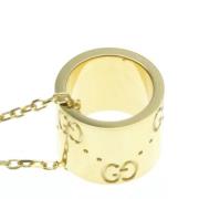 Gucci Vintage Pre-owned Guld halsband Yellow, Dam