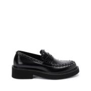 Valentino Garavani Svarta Moccasins för Män Aw24 Black, Herr