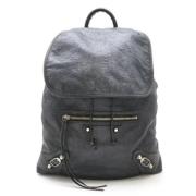 Balenciaga Vintage Pre-owned Laeder balenciaga-vskor Gray, Dam