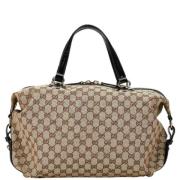 Gucci Vintage Pre-owned Laeder gucci-vskor Beige, Dam