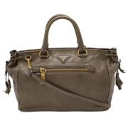 Prada Vintage Pre-owned Laeder prada-vskor Brown, Dam