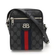 Gucci Vintage Pre-owned Canvas crossbodyvskor Black, Dam