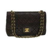 Chanel Vintage Pre-owned Laeder chanel-vskor Black, Dam