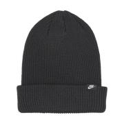 Nike Räfflad Beanie Mössa Antracit Gray, Unisex