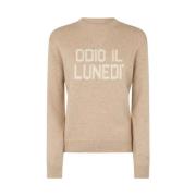 MC2 Saint Barth Beige Sweater New Queen Collection Beige, Dam