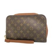 Louis Vuitton Vintage Pre-owned Canvas kuvertvskor Brown, Unisex