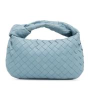 Bottega Veneta Vintage Pre-owned Laeder handvskor Blue, Dam