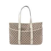 Gucci Vintage Pre-owned Laeder gucci-vskor Beige, Dam