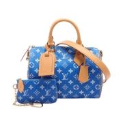 Louis Vuitton Vintage Pre-owned Laeder louis-vuitton-vskor Blue, Dam