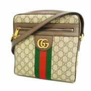 Gucci Vintage Pre-owned Plast gucci-vskor Brown, Dam