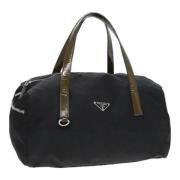 Prada Vintage Pre-owned Nylon prada-vskor Black, Dam