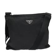 Prada Vintage Pre-owned Nylon prada-vskor Black, Dam