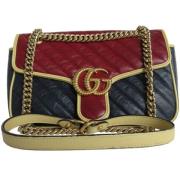 Gucci Vintage Pre-owned Laeder gucci-vskor Red, Dam