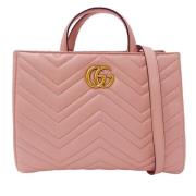 Gucci Vintage Pre-owned Laeder gucci-vskor Pink, Dam