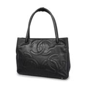 Chanel Vintage Pre-owned Laeder chanel-vskor Black, Dam