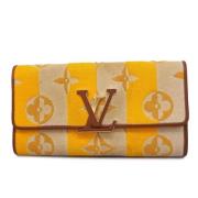 Louis Vuitton Vintage Pre-owned Tyg plnbcker Yellow, Dam