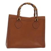 Gucci Vintage Pre-owned Laeder handvskor Brown, Dam