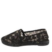 Dolce & Gabbana Pre-owned Pre-owned Canvas espadriller Black, Dam