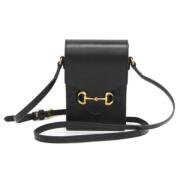 Gucci Vintage Pre-owned Laeder gucci-vskor Black, Dam