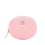 Chanel Vintage Pre-owned Laeder plnbcker Pink, Dam