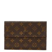 Louis Vuitton Vintage Pre-owned Laeder plnbcker Brown, Dam