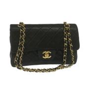 Chanel Vintage Pre-owned Laeder chanel-vskor Black, Dam