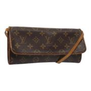 Louis Vuitton Vintage Pre-owned Canvas louis-vuitton-vskor Brown, Dam