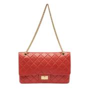 Chanel Vintage Pre-owned Laeder chanel-vskor Red, Dam