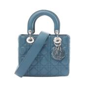 Dior Vintage Pre-owned Laeder dior-vskor Blue, Dam