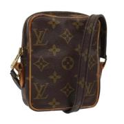 Louis Vuitton Vintage Pre-owned Canvas louis-vuitton-vskor Brown, Dam