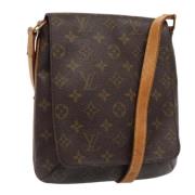 Louis Vuitton Vintage Pre-owned Canvas louis-vuitton-vskor Brown, Dam