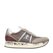 Premiata Bruna Sneakers med 4 cm sula Multicolor, Dam