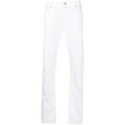 Jacob Cohën Vit Bull Denim Slim Fit Jeans White, Herr