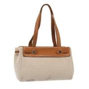 Hermès Vintage Pre-owned Canvas totevskor Beige, Dam